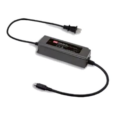 ac power supply european plug, 20 v, 90 w, with mc4 connectors for use with eps044 & nms044